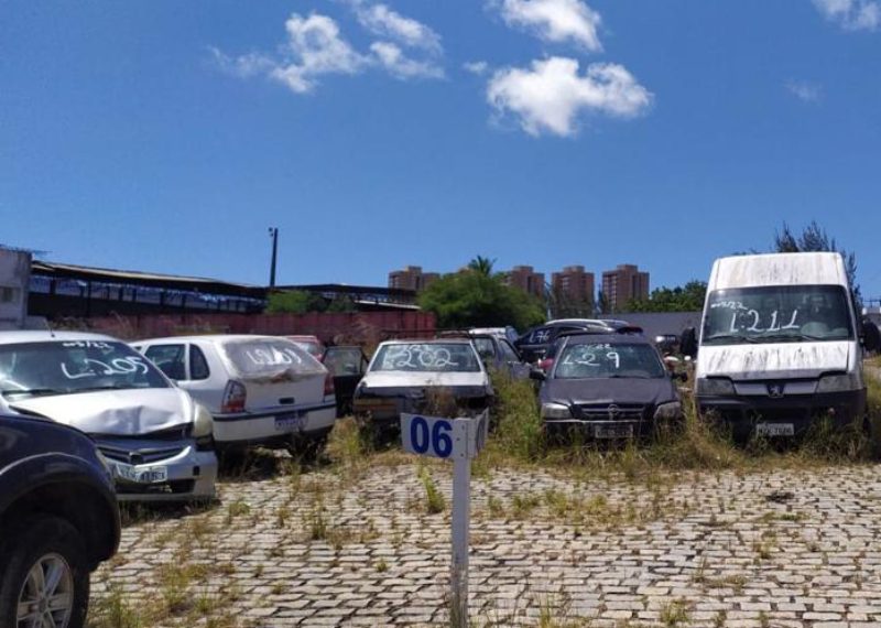 Detran realiza leilão com 131 lotes nesta sexta-feira, dia 17