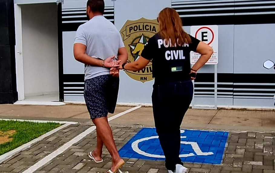 Polícia Civil prende suspeito por violência doméstica e familiar contra a mulher
