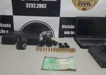 Traficante de drogas apontado como fornecedor de organização criminosa é preso em academia da Grande Natal