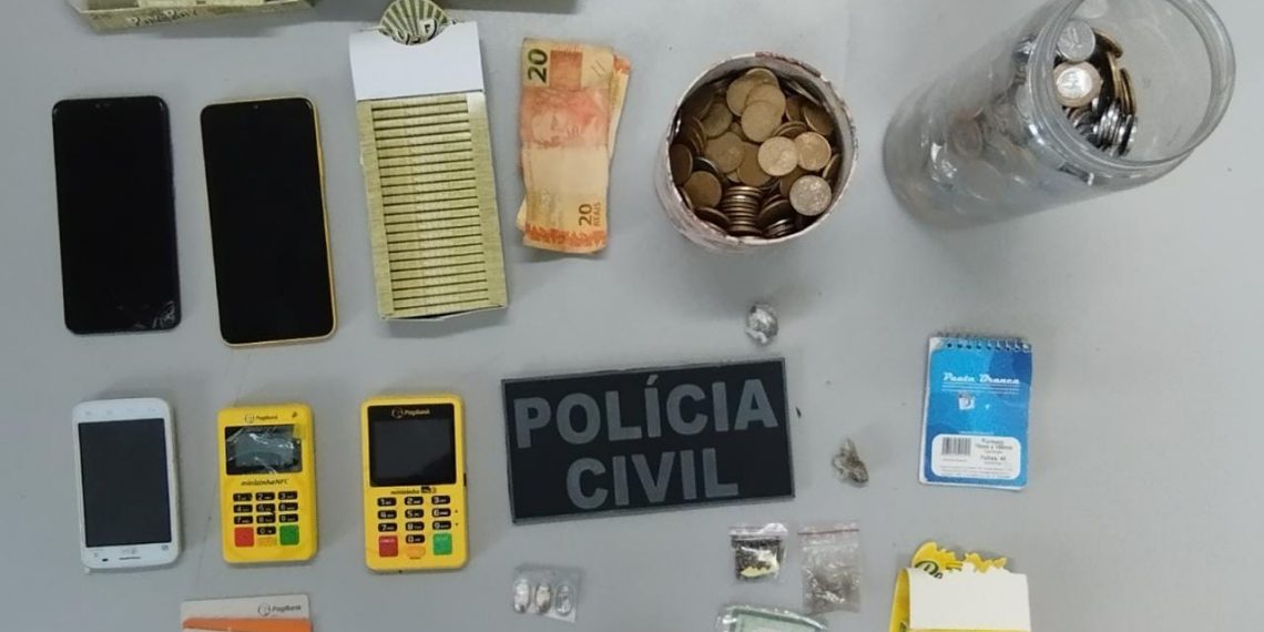 Polícia Civil prende suspeito por tráfico de drogas em Jaçanã