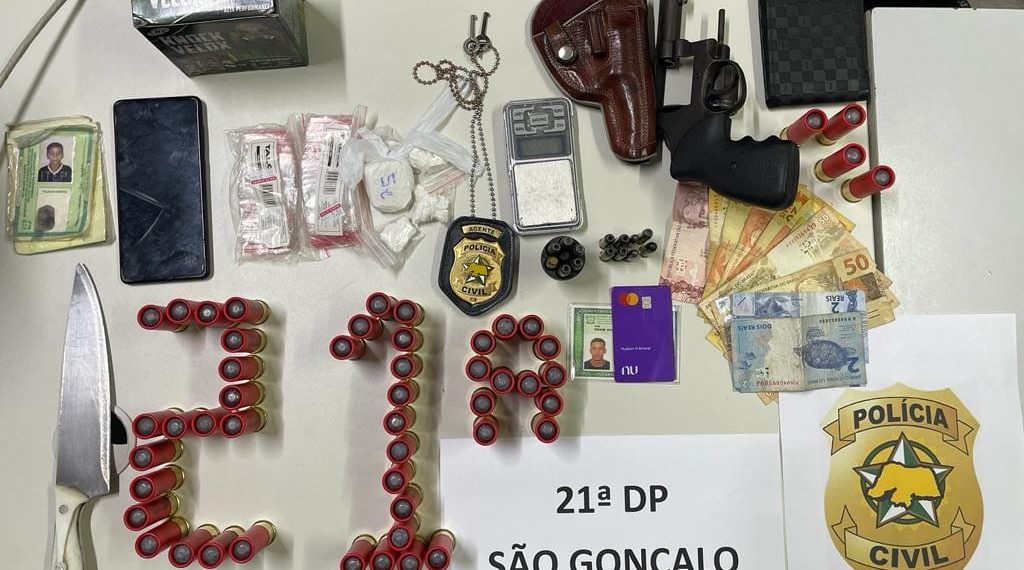 Polícia Civil prende suspeito por tráfico de drogas em São Gonçalo do Amarante