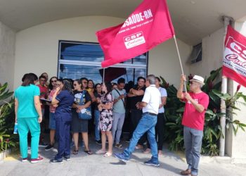 Parnamirim: servidores ocupam Secretaria de Saúde e iniciam ato de paralisação