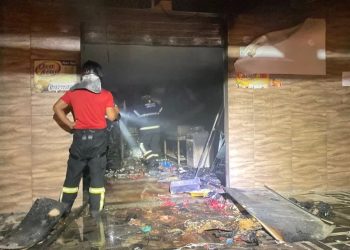Incêndio destrói lanchonete na Grande Natal
