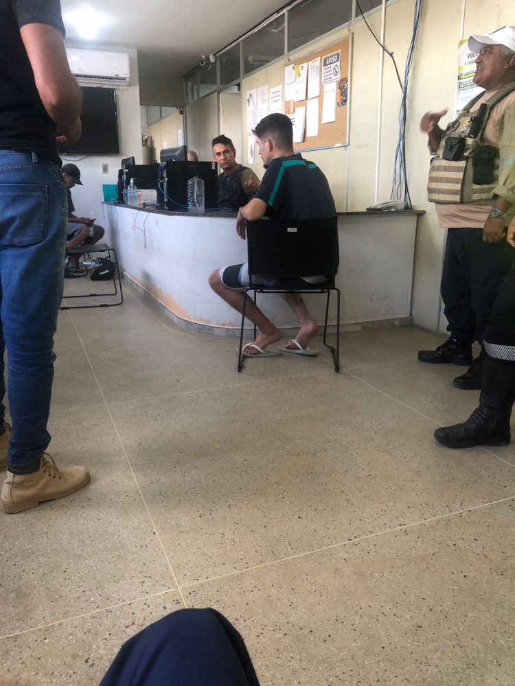 Equipe de trânsito do município recupera veículo roubado na Av. Olavo Montenegro em Parnamirim