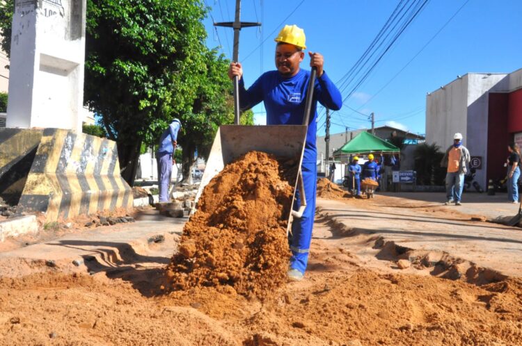Obras de saneamento avançam em Nova Parnamirim