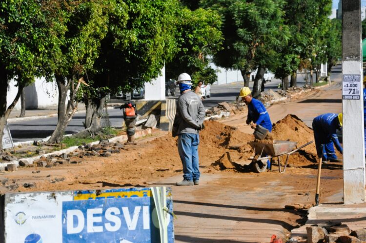 Obras de saneamento avançam em Nova Parnamirim