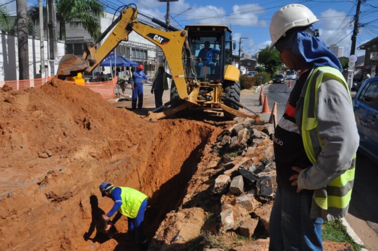 Obras de saneamento avançam em Nova Parnamirim