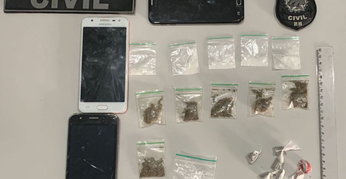Polícia Civil prende mulher por tráfico de drogas em Serra Caiada