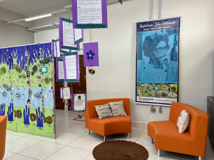 Biblioteca Municipal de Parnamirim recebe exposição em homenagem aos 95 anos de Zila Mamede