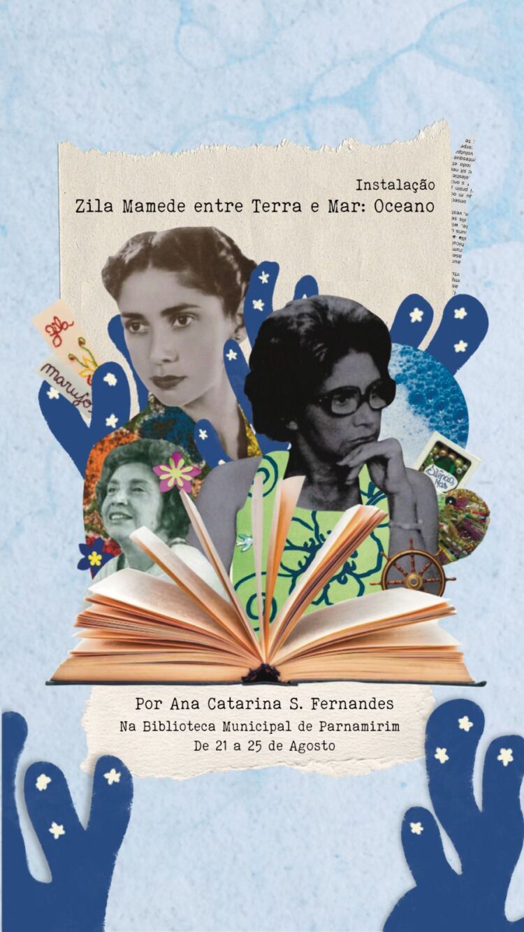 Biblioteca Municipal de Parnamirim recebe exposição em homenagem aos 95 anos de Zila Mamede