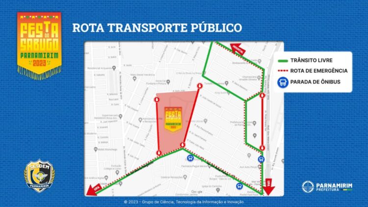 Parnamirim – Saiba como vai funcionar o transporte municipal durante a Festa do Sabugo