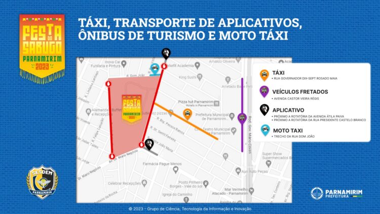 Parnamirim – Saiba como vai funcionar o transporte municipal durante a Festa do Sabugo