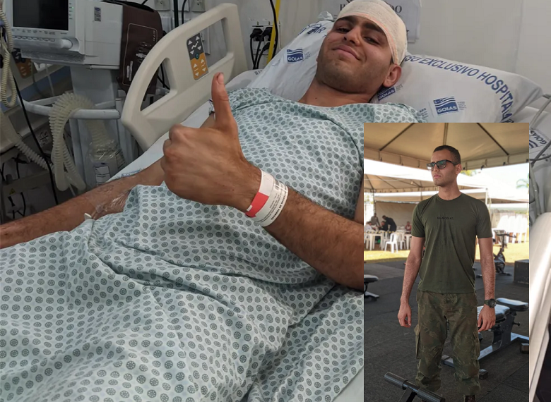 Potiguar que estava em helicóptero da Marinha que caiu, segue internado