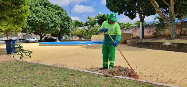 Parnamirim: manutenção de praças tem seguimento nesta semana