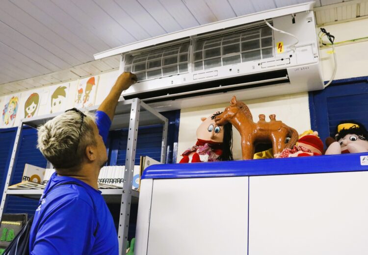 Parnamirim: Prefeitura segue com serviços de manutenção nas escolas municipais