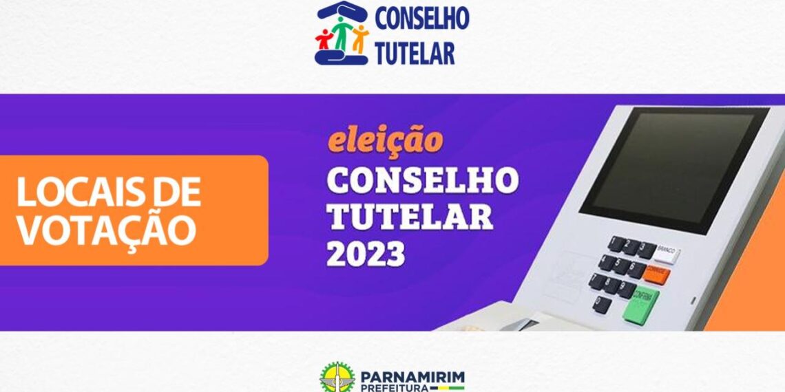 Conselho Tutelar: conheça os locais de votação em Parnamirim