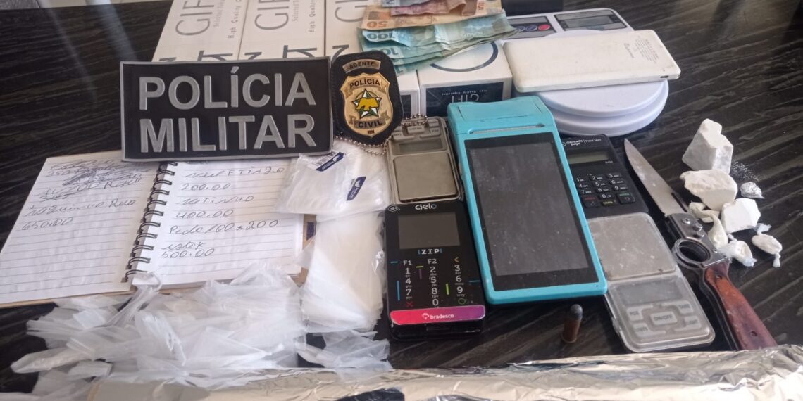 Polícia Civil prende homem em flagrante por tráfico de drogas em Tenente Ananias