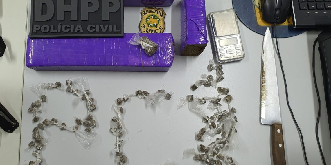 Polícia Civil prende homem por tráfico de drogas em São Gonçalo do Amarante