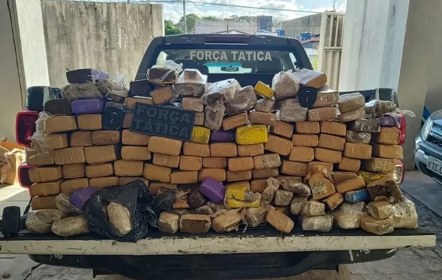 Polícia apreende 70 kg de maconha em Natal