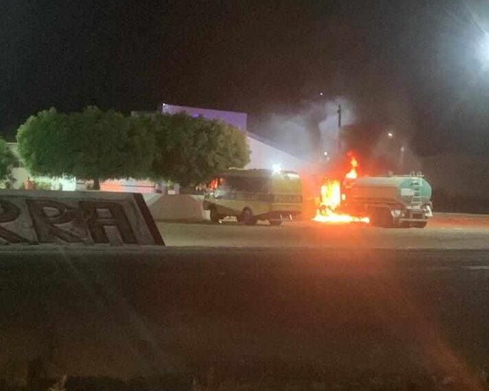 Veículos são incendiados em ato criminoso em Felipe Guerra