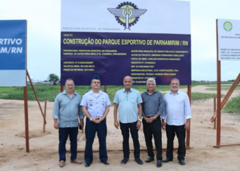 Parnamirim: iniciada obras do complexo esportivo