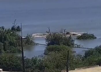 Mina 18 da Braskem se rompe na Lagoa Mundaú, em Maceió