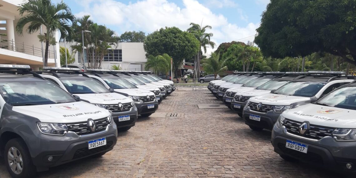 Governo do RN entrega mais 42 viaturas para as forças de Segurança Pública