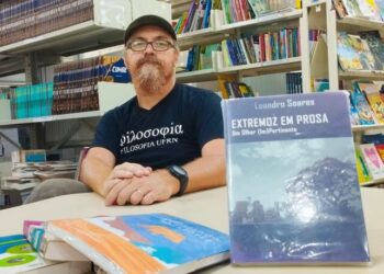 Professor Leandro Soares conta Extremoz em prosa com o lançamento do seu segundo livro