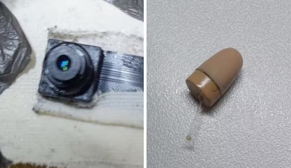 Candidato é preso em flagrante com ‘câmera menor que botão’ e ponto eletrônico em prova do Detran-RN