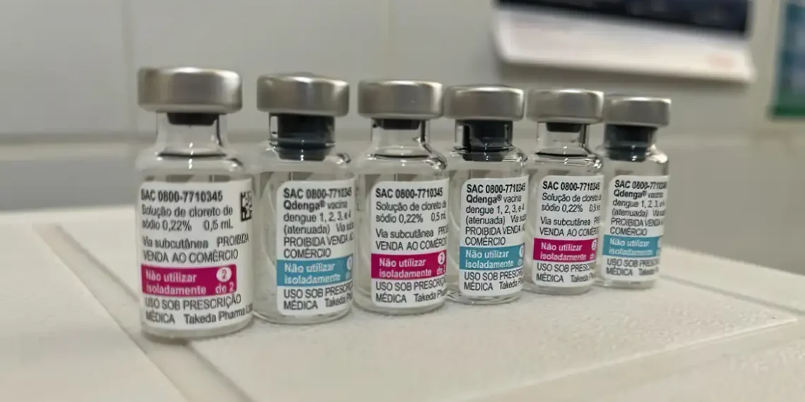 Primeiras doses da vacina do SUS contra dengue chegam ao Brasil