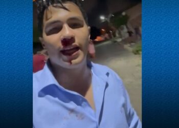 Repórter do Via Certa Natal é agredido durante reportagem