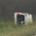 Carro capotada no interior do RN, ninguém se feriu