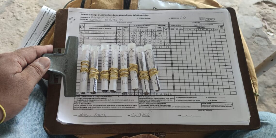 Equipes de Vigilância Ambiental em Saúde realizam o LIRA