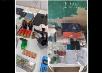 Polícia Militar prende suspeitos e apreende arma em Macaíba