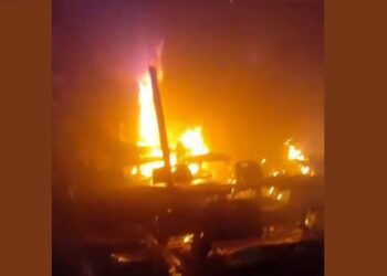 Incêndio destrói sala em escola de São Gonçalo do Amarante, na Grande Natal