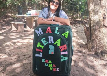 Mala Literária: no Dia Mundial do Livro, conheça o projeto itinerante que está democratizando o acesso à leitura em Natal