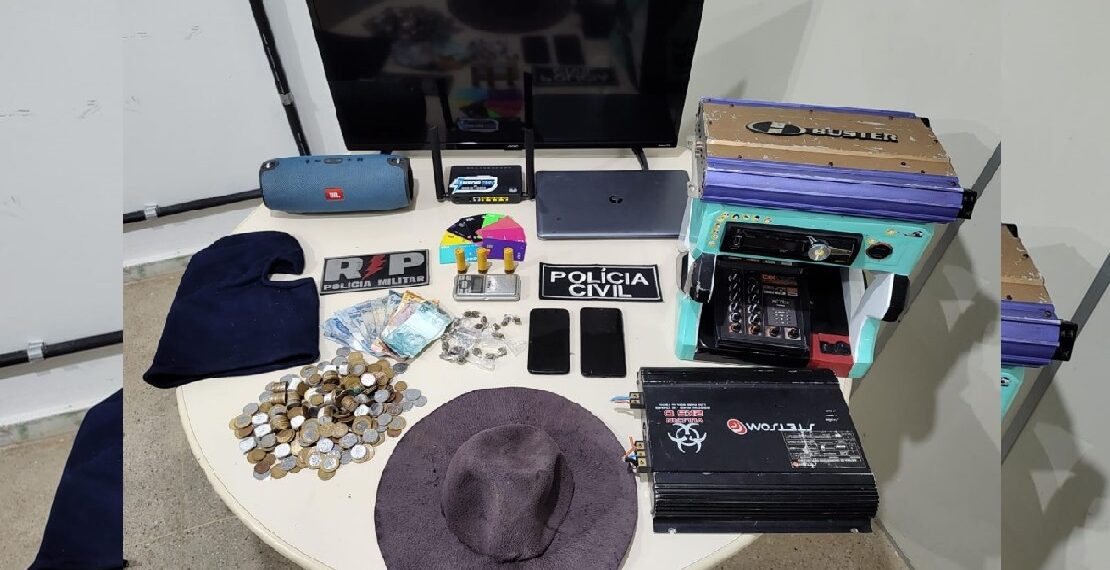 Operação da Polícia Civil recupera objetos roubados em menos de 48h