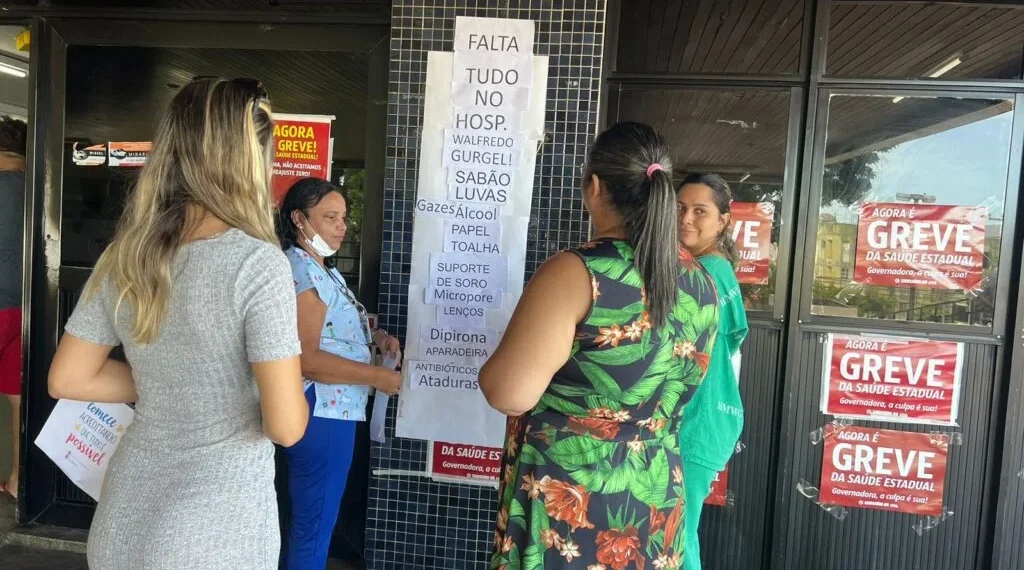 Retrato do Walfredo: “Não tem nem aparadeira para paciente fazer xixi”