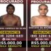 Governo oferece recompensa de até R$ 10 mil por informações que levem à recaptura de fugitivos de penitenciária na Grande Natal