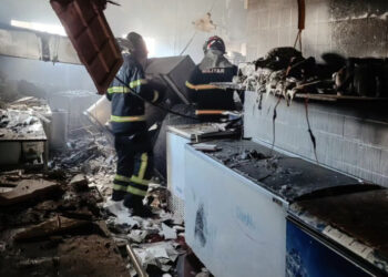 Incêndio atinge restaurante em Mossoró; Bombeiros apontam curto-circuito