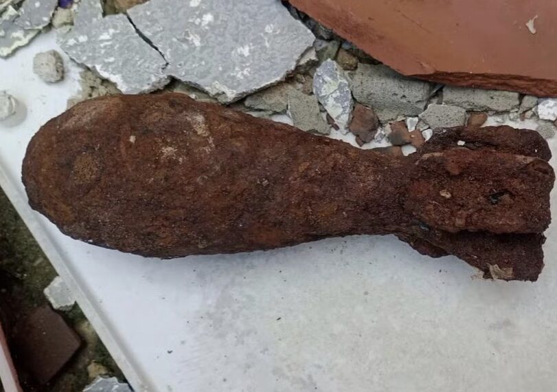 Artefato explosivo é encontrado durante obra em terreno de projeto social na Zona Oeste de Natal