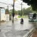 Chuva causa alagamento em ruas e avenidas de Natal