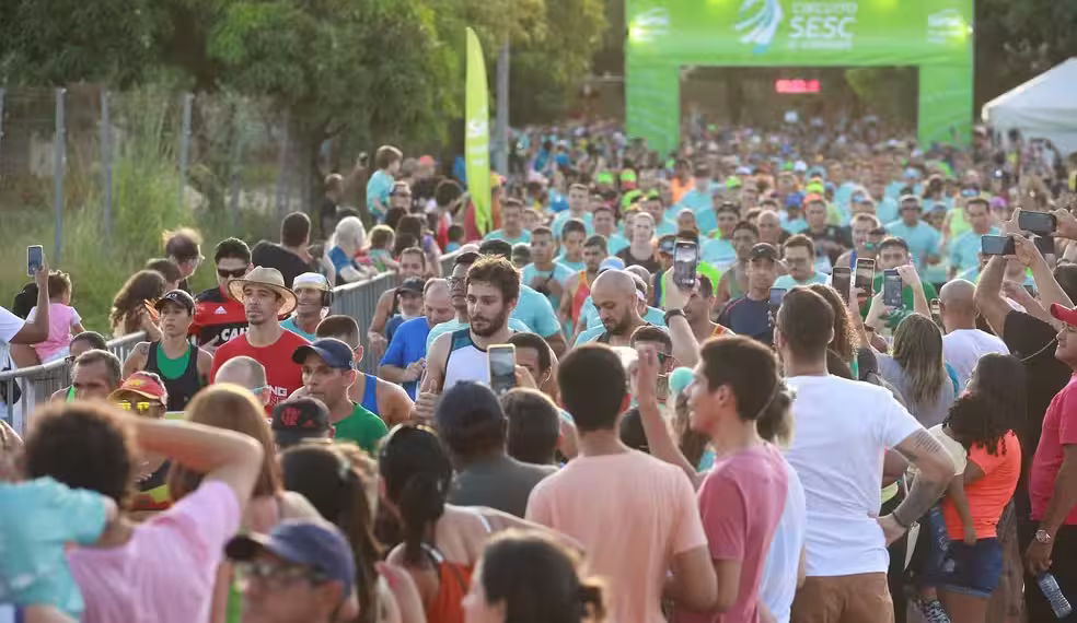 Etapa Natal do Circuito Sesc de Corridas reúne 4,5 mil pessoas no domingo