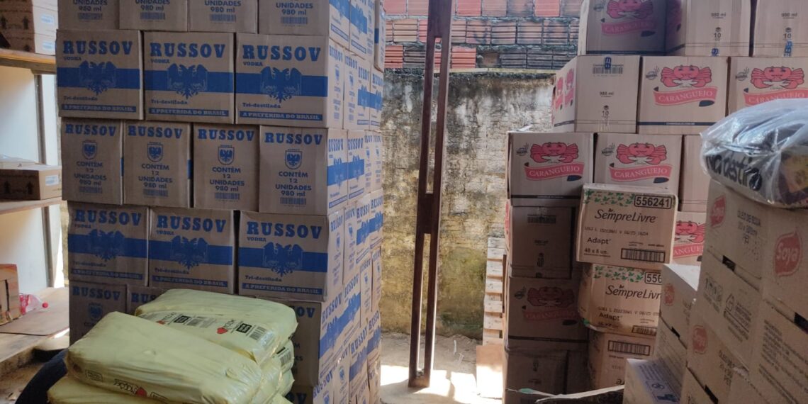 SEFAZ descobre empresa com mais de R$ 1 milhão em mercadorias estocada em casa