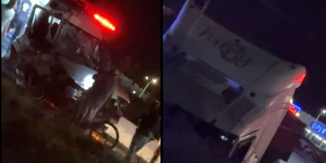 Acidente entre carreta e ambulância deixa feridos em Mossoró