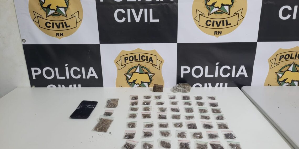 “Operação Liberdade”: PCRN fecha “boca de fumo” e prende homem na praia de Pipa