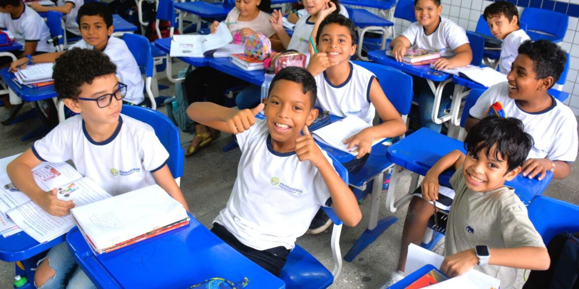 Alunos do 1º ao 5º ano da rede pública de Parnamirim melhoram notas no IDEB e avançam no aprendizado de Português e Matemática