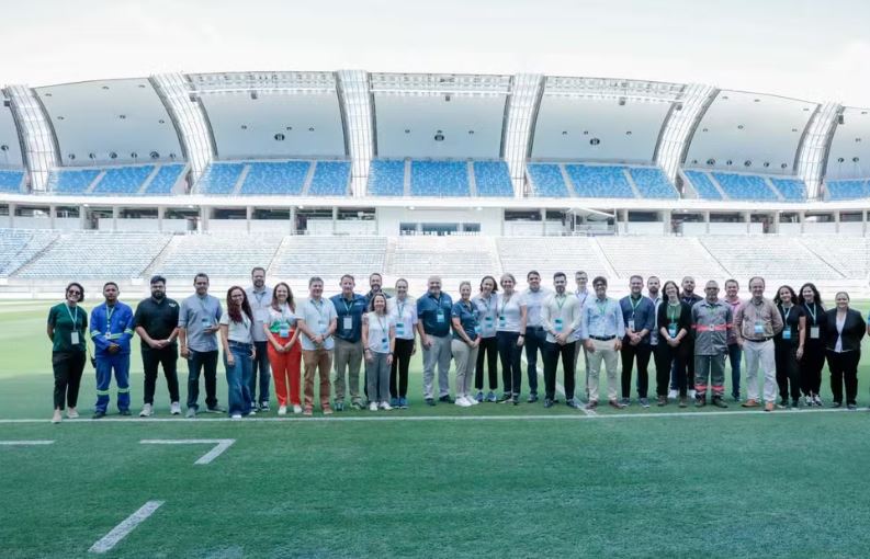 Copa do Mundo Feminina: comitiva da Fifa inspeciona Arena das Dunas em Natal