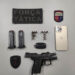 Polícia Militar prende indivíduo por porte ilegal de arma de fogo e apreende pistola semiautomática em Macaíba