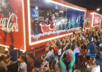 Prefeitura de Parnamirim convida população para receber Caravana de Natal da Coca-Cola neste domingo